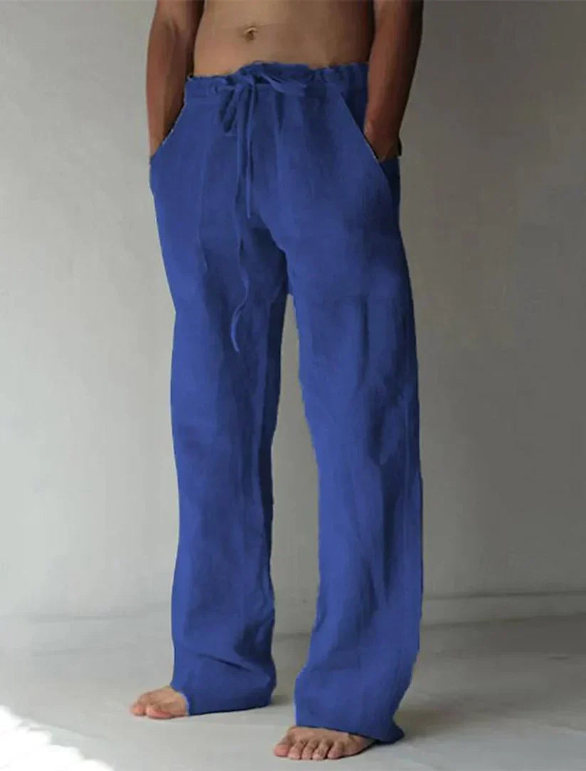 Arthur | Herren Lockere Leinen Baggy Hose
