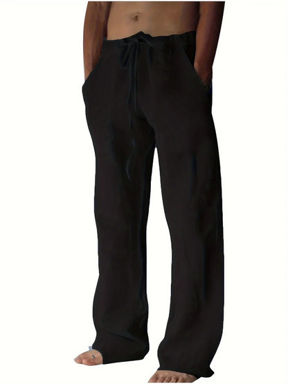 Arthur | Herren Lockere Leinen Baggy Hose