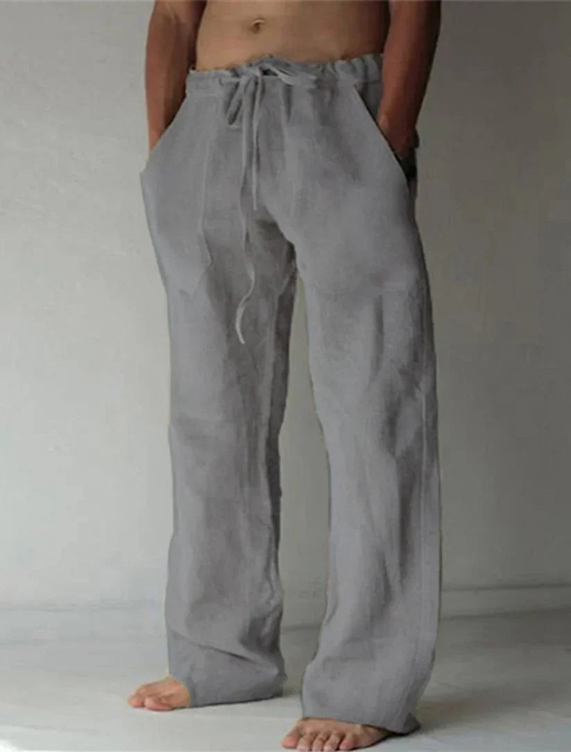 Arthur | Herren Lockere Leinen Baggy Hose