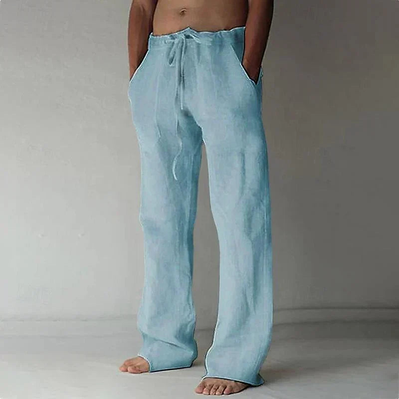 Arthur | Herren Lockere Leinen Baggy Hose