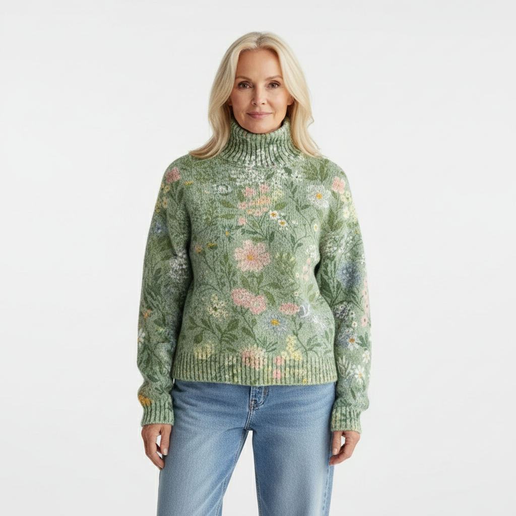 Jessie | Cosy Floral Jumper