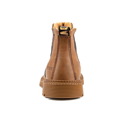 Chelsea Sicherheitsstiefel Damen mit Stahlkappe und seitlichem Gummizug