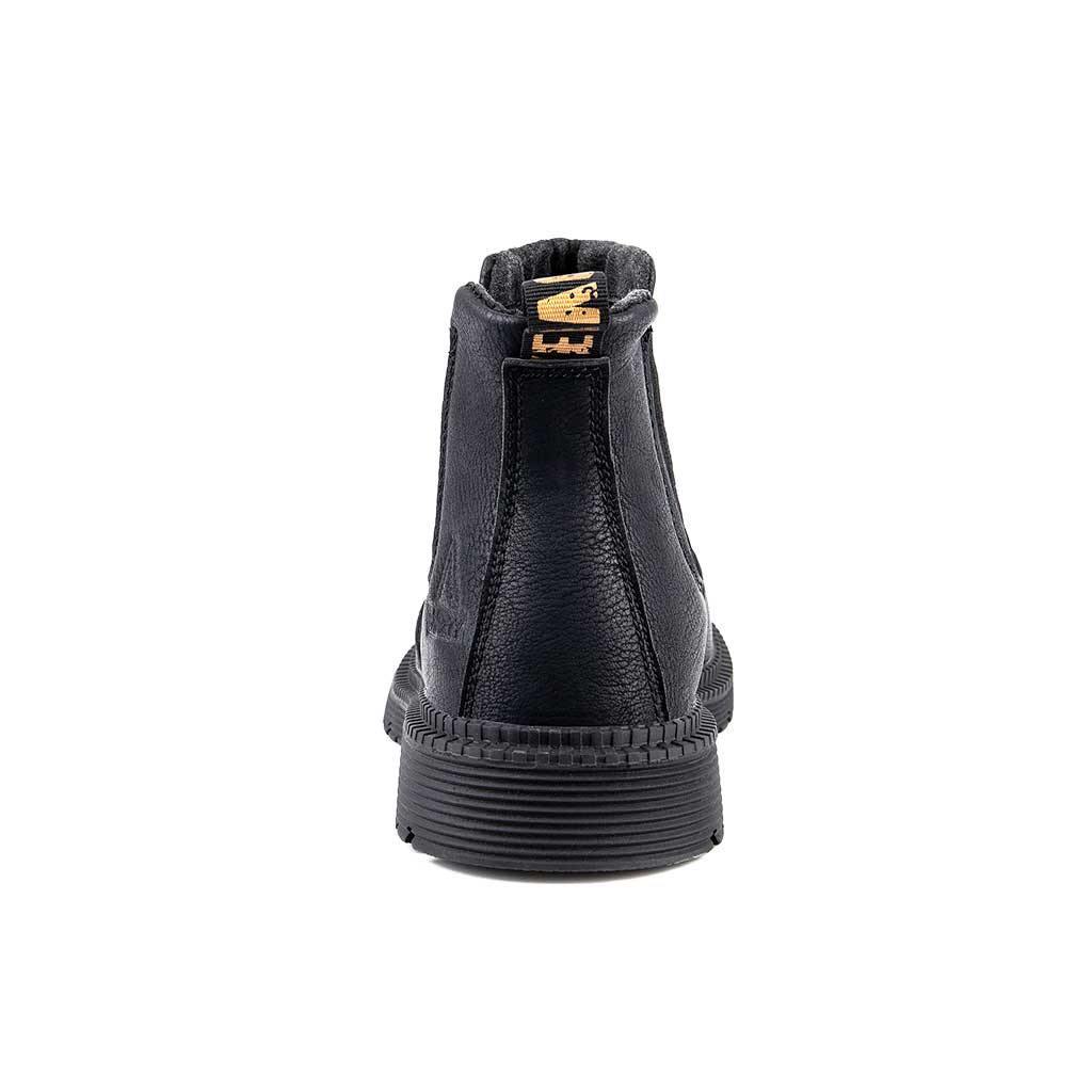 Chelsea Sicherheitsstiefel Damen mit Stahlkappe und seitlichem Gummizug
