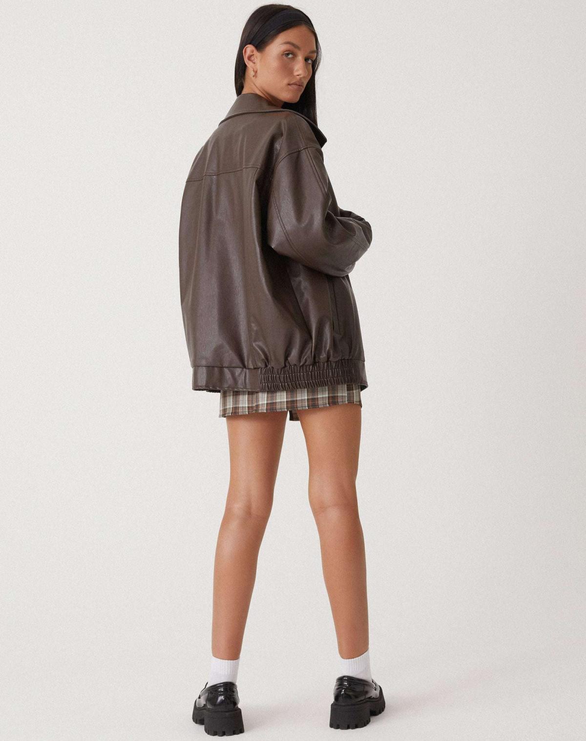 Damen Jacke mit Reißverschluss und elastischen Bündchen