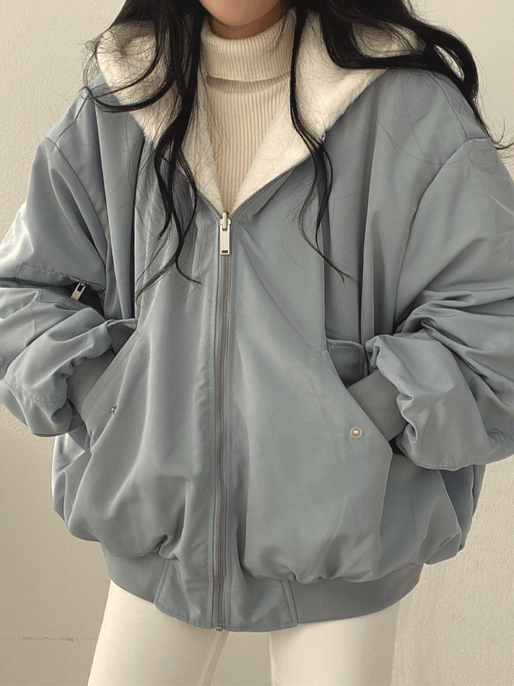 Merle | Damen praktische Reißverschlussjacke mit Taschen