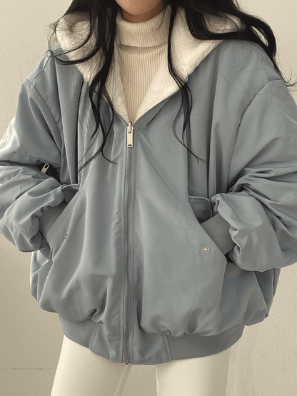 Merle | Damen praktische Reißverschlussjacke mit Taschen