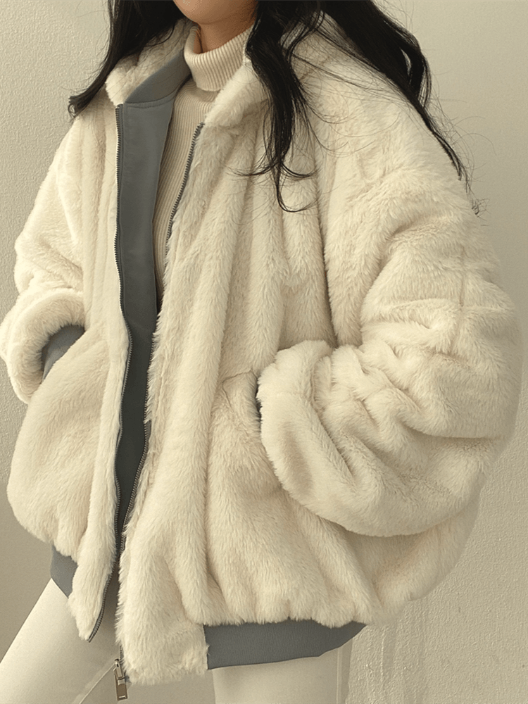 Merle | Damen praktische Reißverschlussjacke mit Taschen