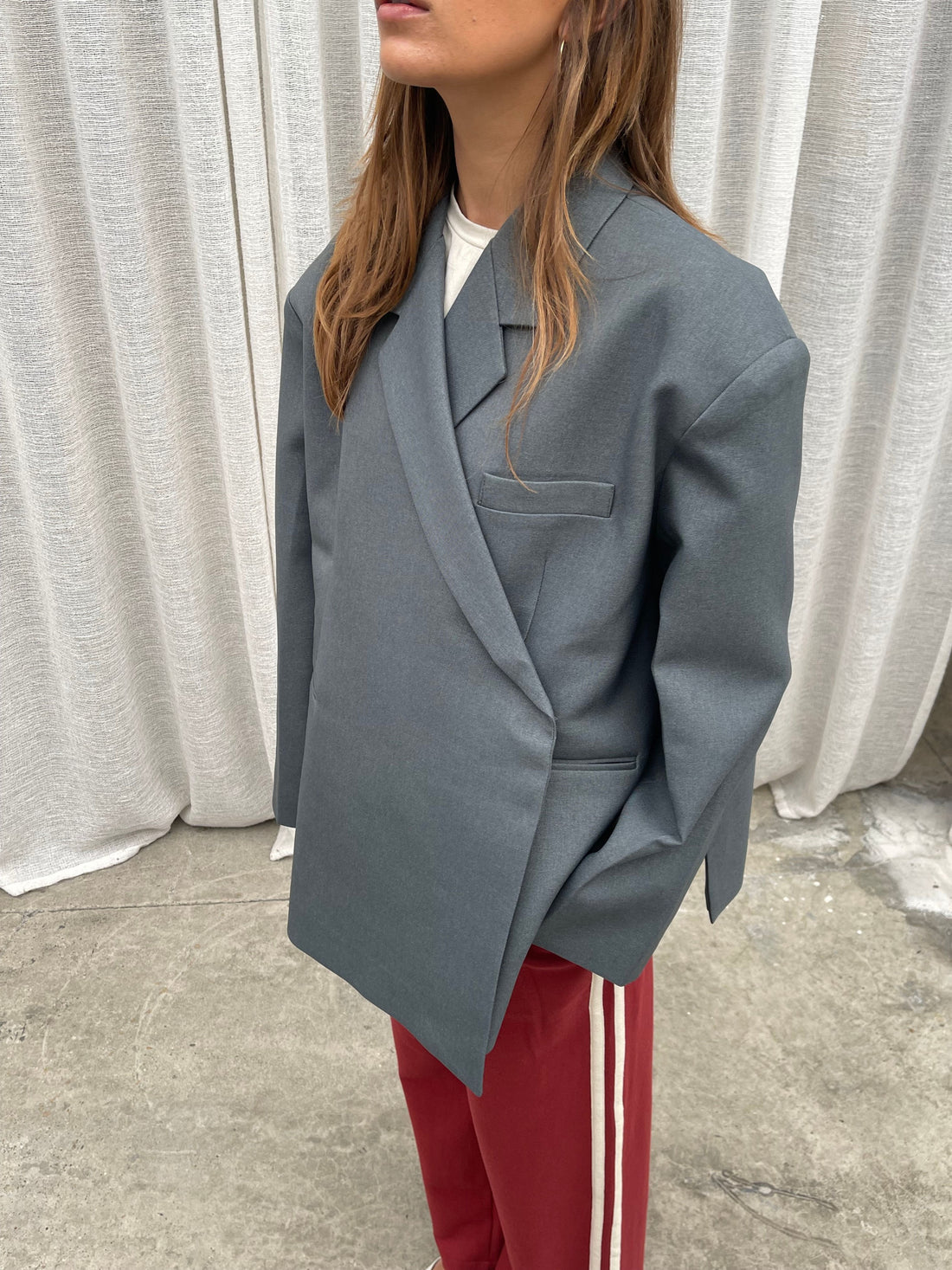 Vivienne | Damen Taillierte Reverskragen Blazerjacke
