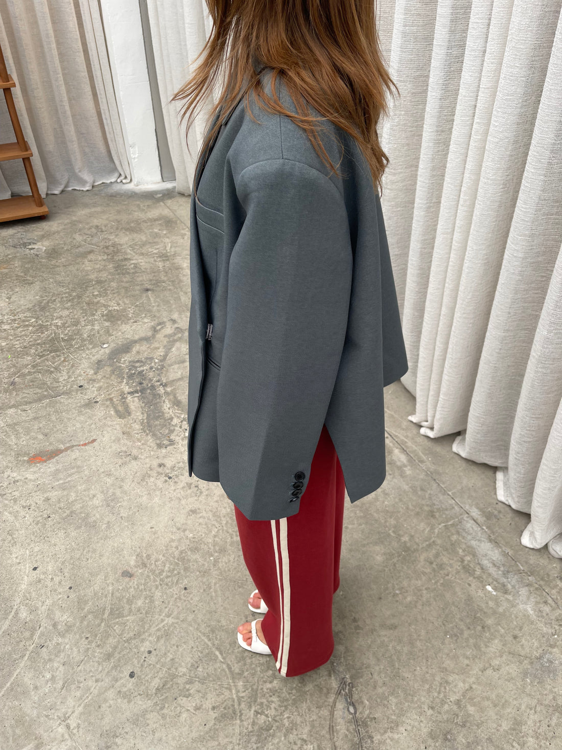 Vivienne | Damen Taillierte Reverskragen Blazerjacke