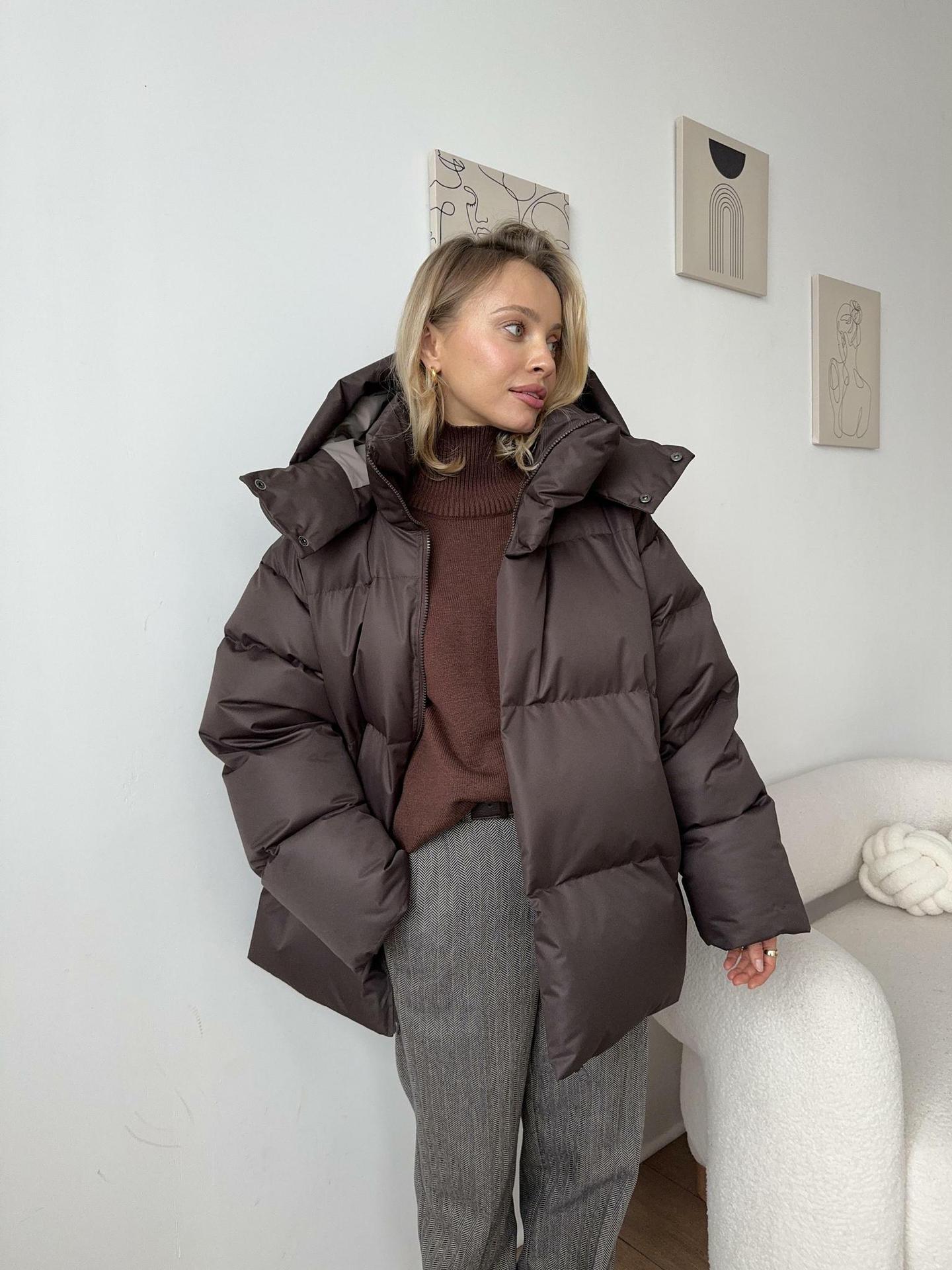 Ingrid | Damen Gesteppte Kapuzen Winterjacke