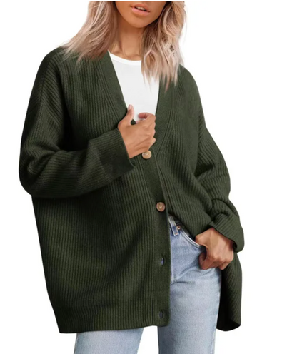 Women's V-Neck Cardigan