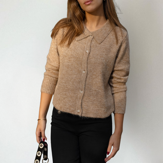 Amelia | Women's Collared Cardigan | Button-Front