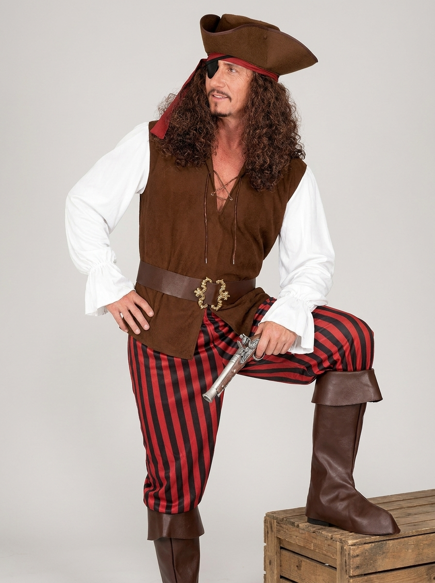 Marcus | Men's Pirate Costume | Complete Set