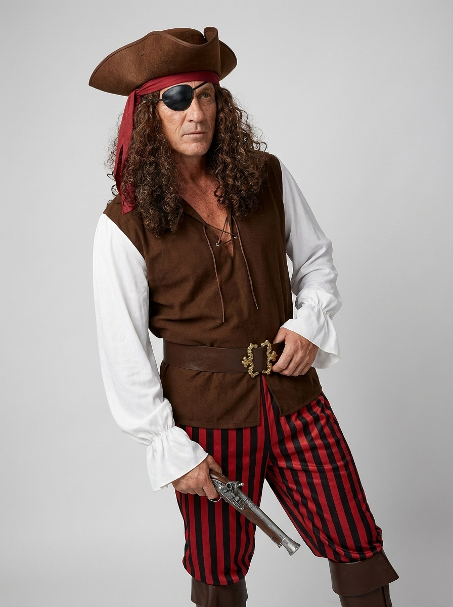 Marcus | Men's Pirate Costume | Complete Set