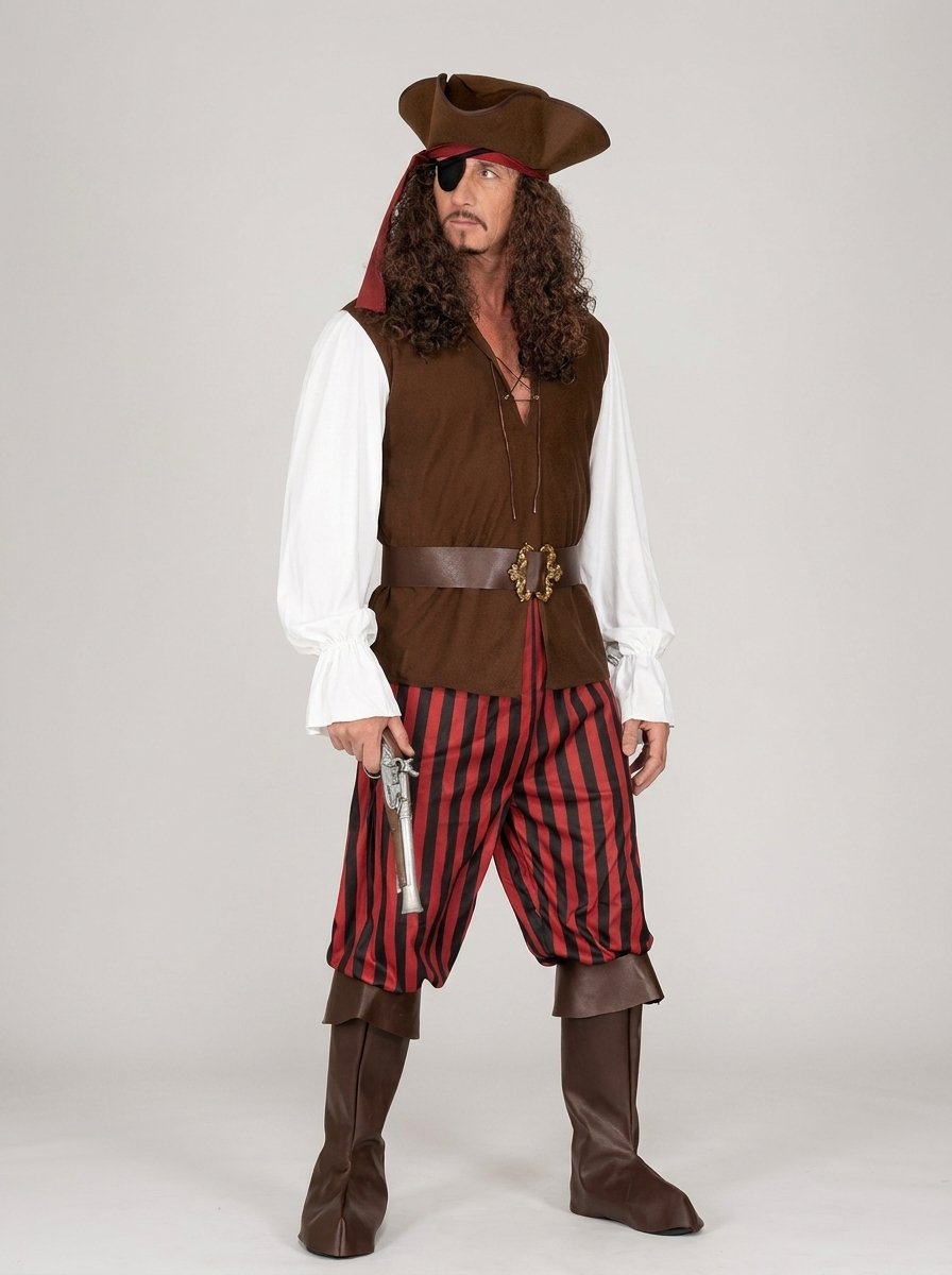 Marcus | Men's Pirate Costume | Complete Set