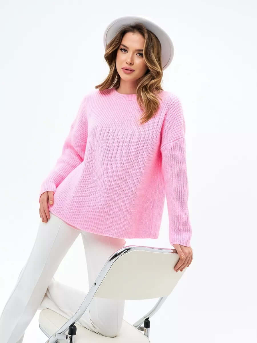Relaxed Oversized Knit Sweater