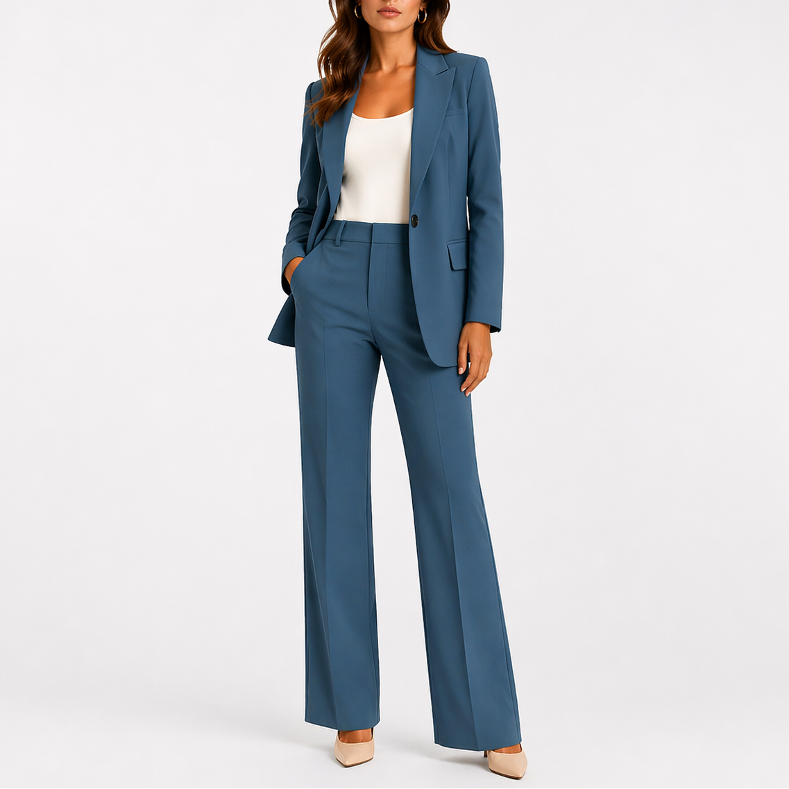 Feliciana | Damen Business Hosenanzug Set