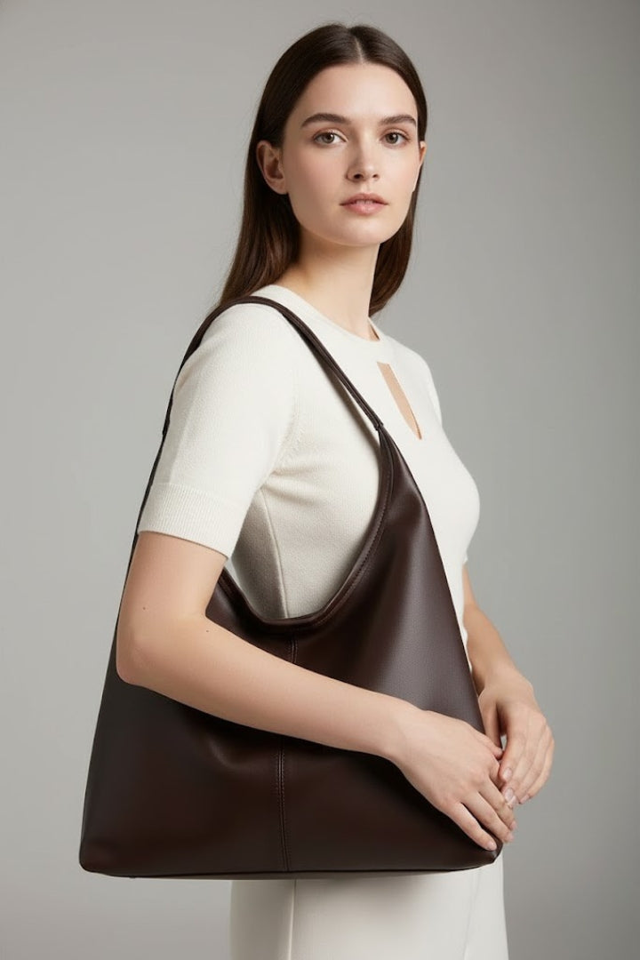 Daisy | Classic Tote Bag in Faux Leather