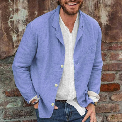 Men's Casual Blazer - Lightweight and Breathable