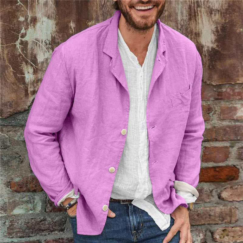Men's Casual Blazer - Lightweight and Breathable
