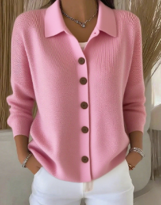 Sienna | Button Collar Cardigan