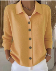 Sienna | Button Collar Cardigan