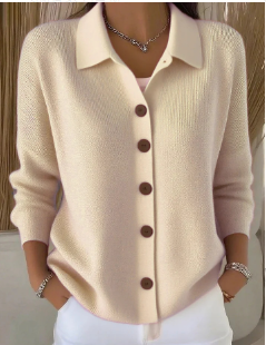 Sienna | Button Collar Cardigan