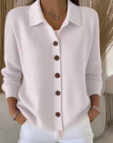 Sienna | Button Collar Cardigan