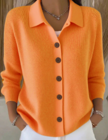 Sienna | Button Collar Cardigan