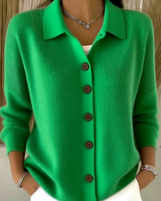 Sienna | Button Collar Cardigan