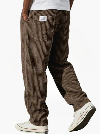 Men's Relaxed Fit Corduroy Trousers