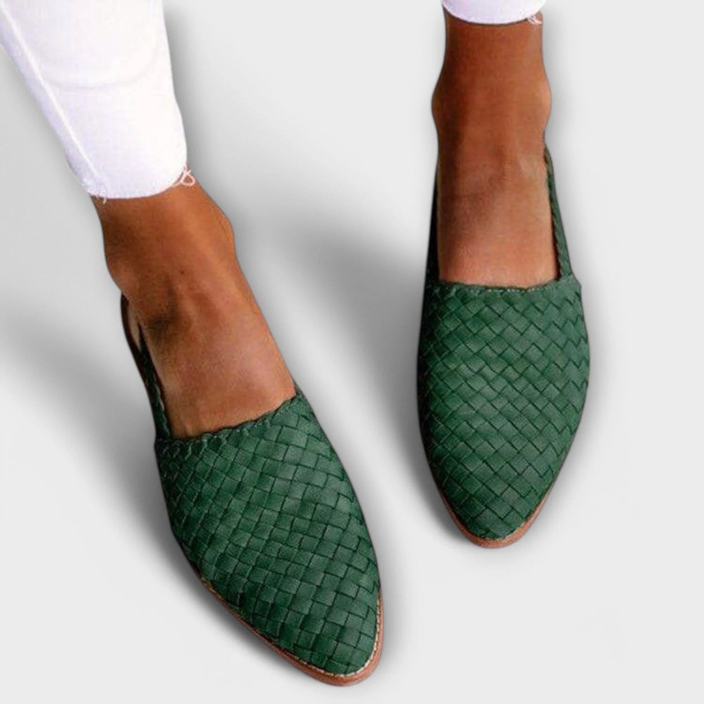 Aurora Woven Slingback Loafer