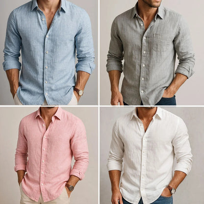 Men's Essential Linen Shirt