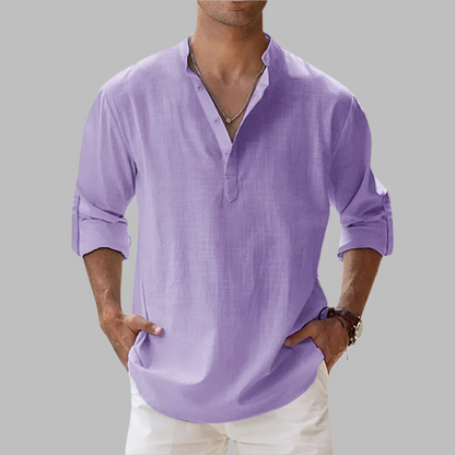 Men's Relaxed Linen Summer Shirt