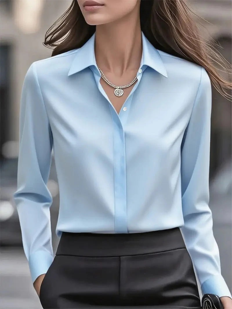 Women's Elegant Silk Blouse