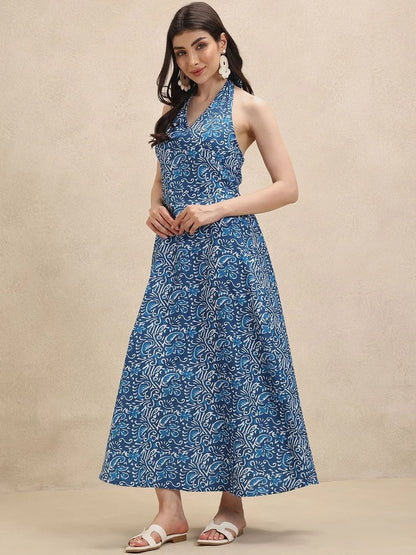 Women's Halterneck Maxi Dress