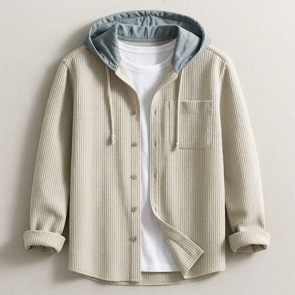 Men's Hooded Shirt