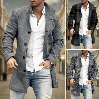 Elegant Coat with Refined Structure