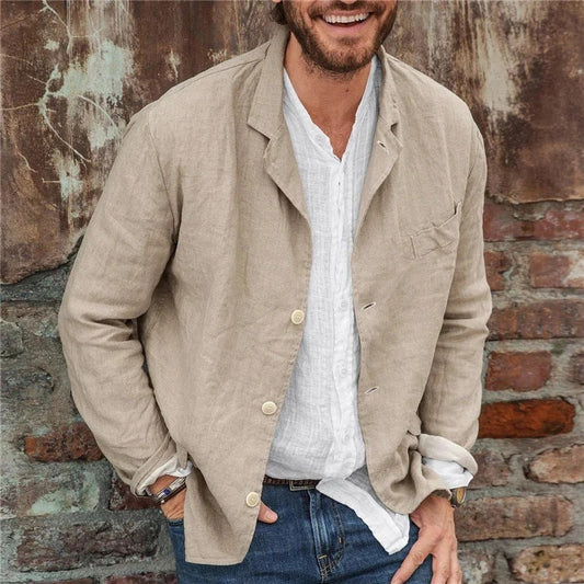 Siena – Men's Casual Linen Jacket