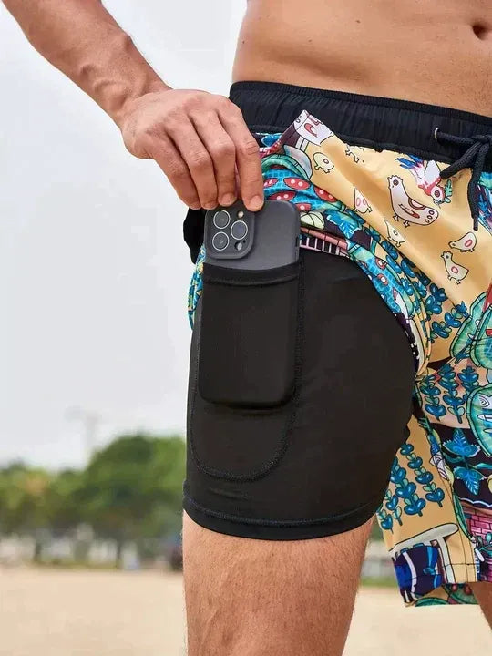 Men's Quick-Dry Swim Shorts