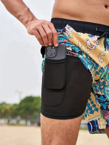 Men's Quick-Dry Swim Shorts