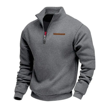 Casual Fleece Sweatshirt with Soft Lining
