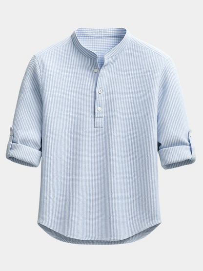 Men's Cotton and Linen Shirt