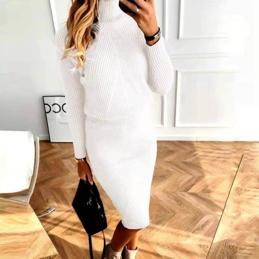 Women's Knitted Jumper Dress