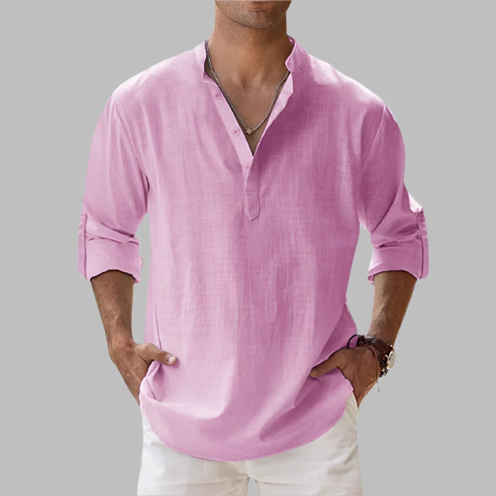 Men's Relaxed Linen Summer Shirt
