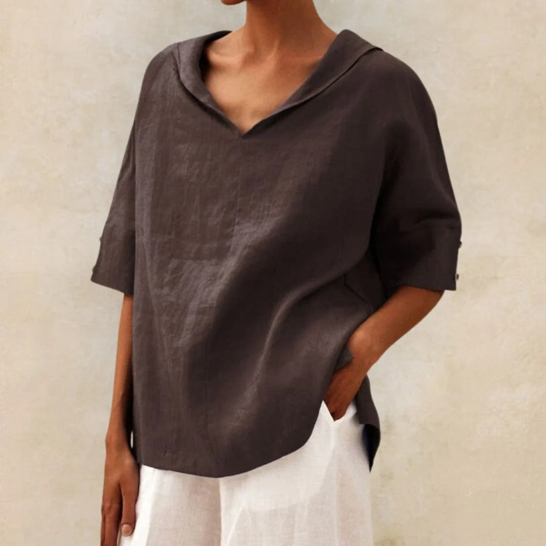 Women's V-Neck Blouse