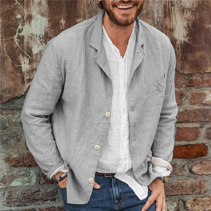 Siena – Men's Casual Linen Jacket