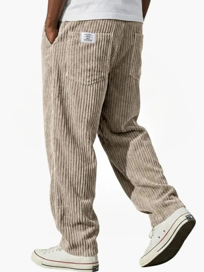 Men's Relaxed Fit Corduroy Trousers