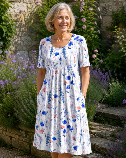 Women's Midi Length Summer Dress