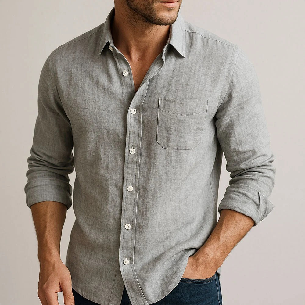 Men's Essential Linen Shirt